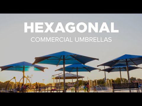 Hexagonal Umbrella Shade
