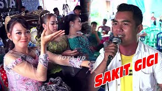 SAKIT GIGI - Bang ANTON - ALROSTA DONGKREK & ALFA AUDIO Mr. SIGIT Live Denok Jambangan