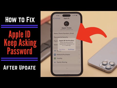 iPhone Keeps Asking Apple ID Password After iOS Update (Fixed in 3 Ways)