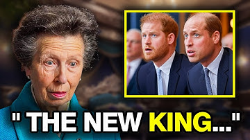 At 74, Princess Anne FINALLY Reveals The King’s Final Wish—William and Harry Stunned