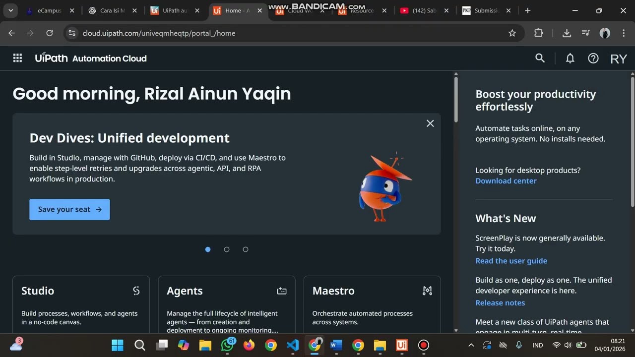 Cara Instalasi UiPath  Studio
