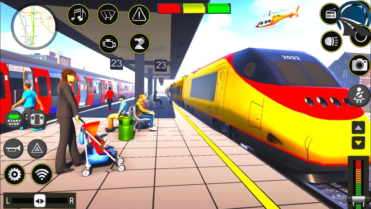 City Train Driver Simulator | Train Wali Game | Train Simulation ...