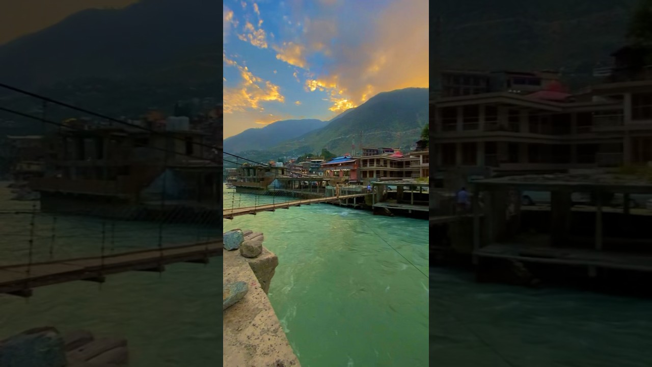 Bahrain swat | Bahrain river swat |River Swat | Bahrain Pakistan | Bahrain bridge 🌉