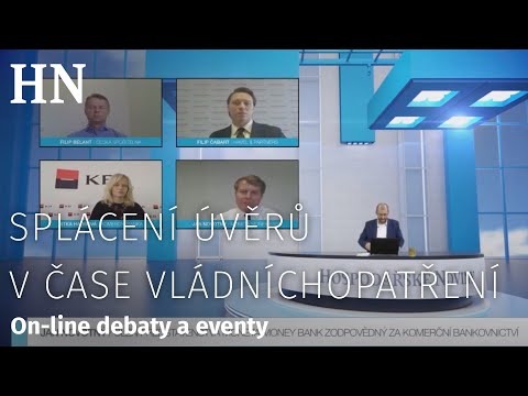 Splácení úvěrů v čase vládních opatření
