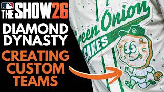 Famous Create Custom Teams In MLB The Show 26 | Diamond Dynasty Custom Logo Vault and Designing Uniforms Profile