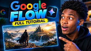 How to Use Google Flow AI – Full Tutorial for Beginners (Everything You Need to Know)