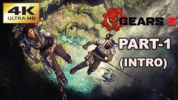Gears 5 Walkthrough Gameplay Part 1 | INTRO | Shot in the dark | 4K60fps.