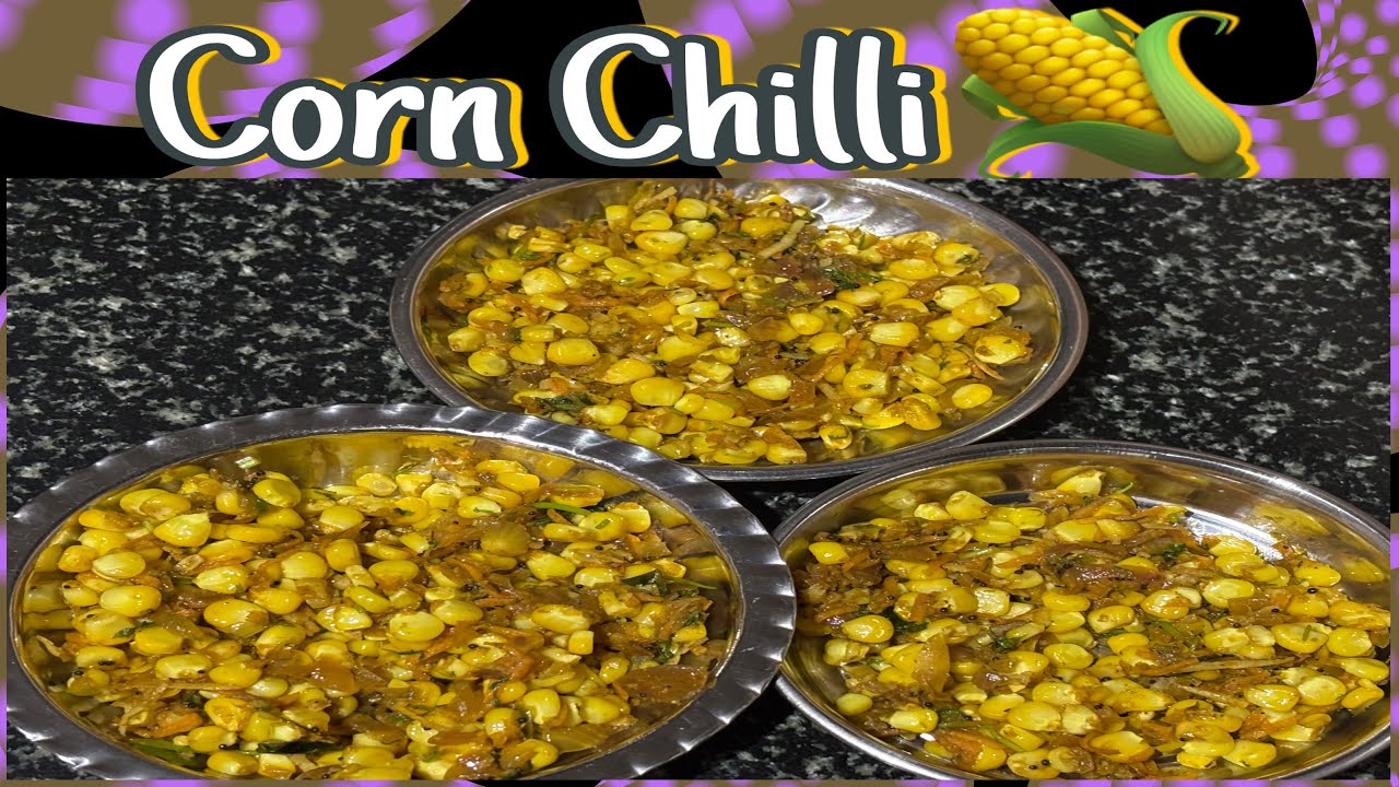 Corn Chilli in 10 minutes 🌽| Quick and Easy Snacks Recipe | Healthy starter at home 