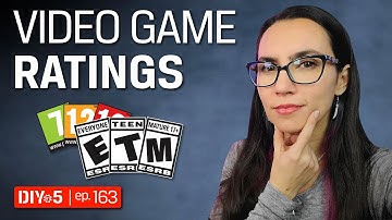 Understanding Video Game Ratings 🎮 ESRB and PEGI 🕹 DIY in 5 Ep 163