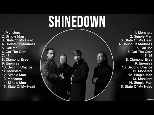 Shinedown Greatest Hits Full Album ▶️ Top Songs Full Album ▶️ Top 10 Hits of All Time