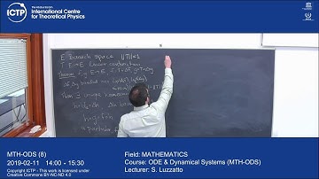 ODE & Dynamical Systems (MTH-ODS) Lecture 8