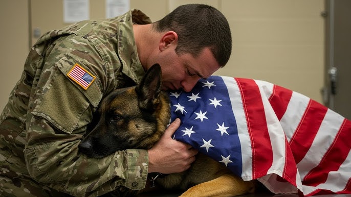 K9 dog dies in the soldier's arms… and his final message broke everyone!
