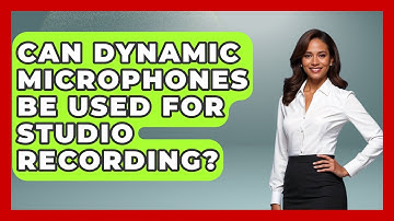 Can Dynamic Microphones Be Used For Studio Recording? - The Hardware Hub