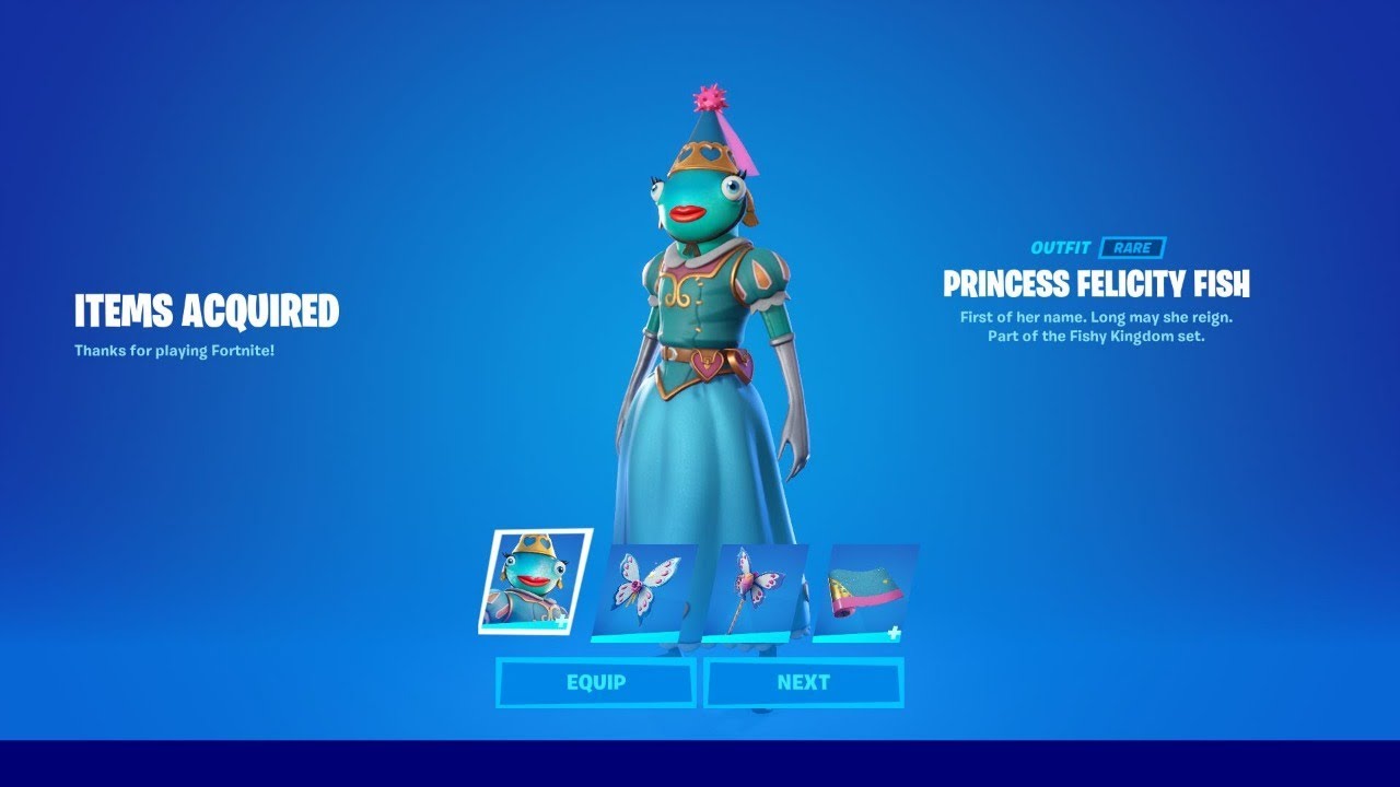 Fortnite princess felicity bundle live! 