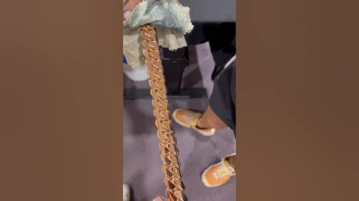 INSANE 10k 🌹gold KILO MIAMI Cuban link from SCRATCH! #gusvillajewelry #cubanlinkchain