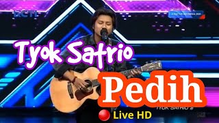 Video thumbnail of "Tyok Satrio - Pedih [Lyrics Video]"