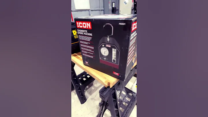 😮NEW ICON Diagnostic Smoke Machine 💨 WOOOOOWWWW!!!! #ICONTools #HarborFreightPremium #MadvilleBaby