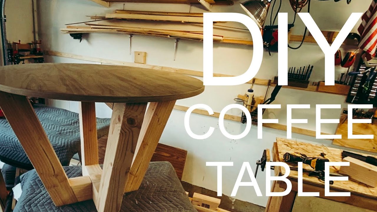 DIY Modern Coffee Table | How to make a coffee table - YouTube