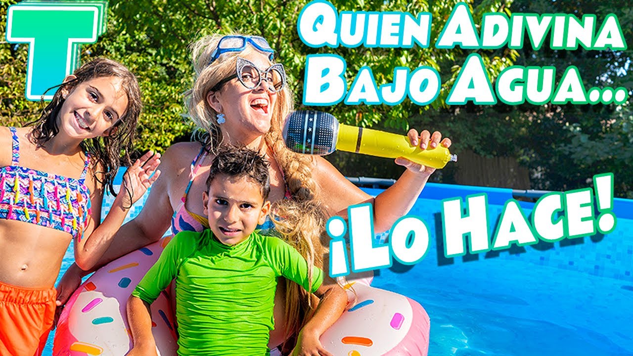 SI ADIVINAS BAJO EL AGUA ¡LO HACES! Challenge