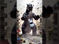 Origami Monster Attack 😱 | AI-Generated Paper Battle! #Shorts #aianimation