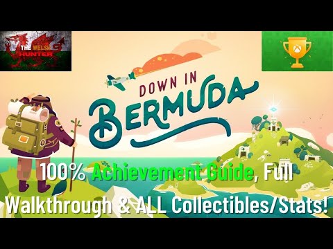 Down In Bermuda - 100% Achievement Guide & FULL Walkthrough! *ALL Collectibles/Stats in EVERY Level* - YouTube