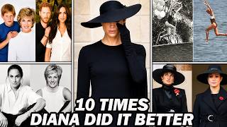 10 Times Meghan Markle COSPLAYED Princess Diana And FAILED Miserably!