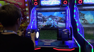 Robots Aplenty in Hero of Steel & Robot Storm by Coast To Coast (IAAPA 2018)