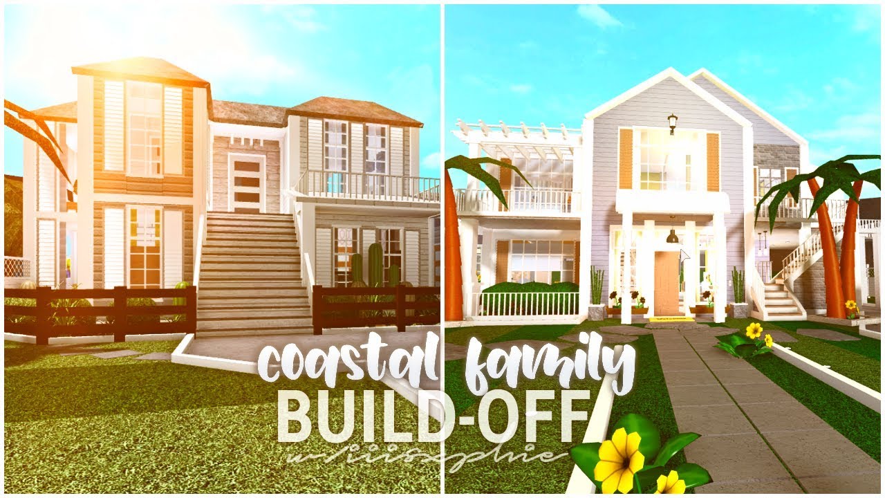 Roblox | Bloxburg | Build Off: Coastal Family Home w/iiisxphie - YouTube