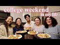 realistic college weekend in my life at yale!