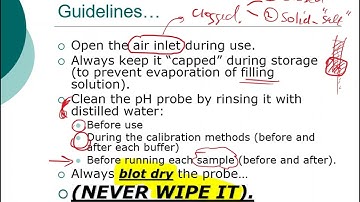 CTC 114:  pH Probe & pH Meter:  Common Troubleshooting Techniques, Out of Calibration Part 8