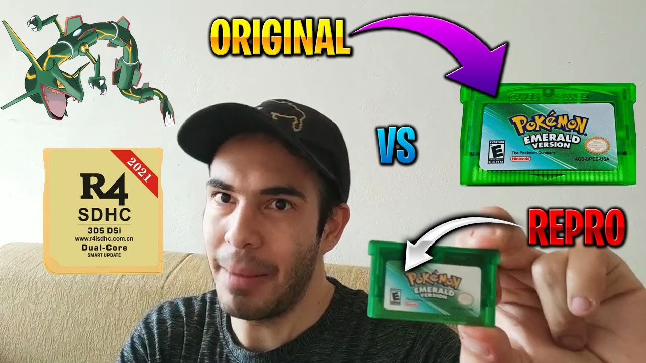 Compré una COPIA REPRO de POKEMON ESMERALDA ¿Me Estafaron? ¿Original VS Compré una COPIA REPRO de POKEMON ESMERALDA ¿Me Estafaron? ¿Original VS