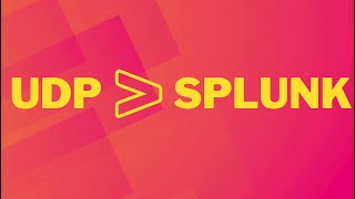 How to send data to Splunk via UDP