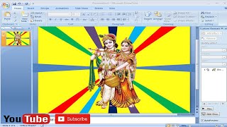 power point me Shri Krishna Janmashtami animation in hindi|| animation video in powerpoint