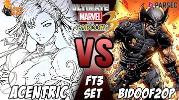 UMVC3 Parsec FT3 Set - Acentric VS Bidoof2OP