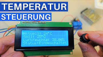 Temperatursteuerung mit einem Arduino selber bauen