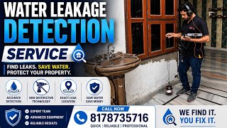 Water Leakage Detection Professional Water Leak Detection Accurate Water Leak Detection