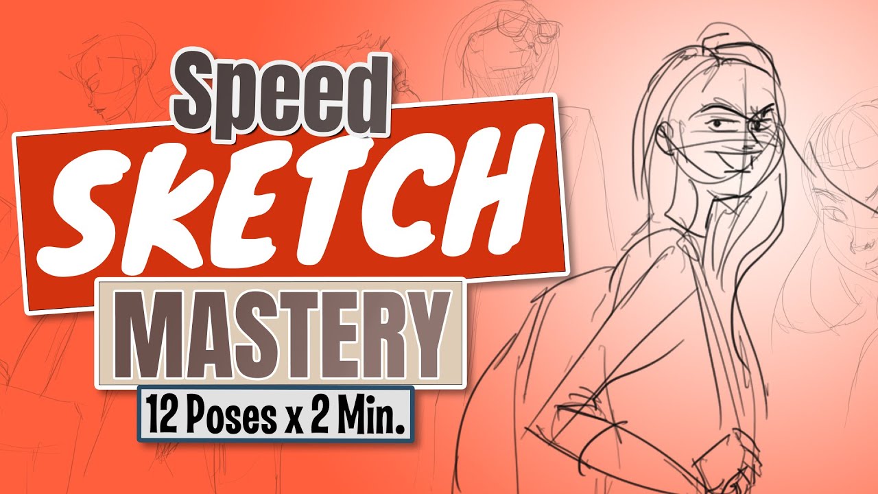 Quick Summer Gesture Drawing | 2 Min per Pose Practice