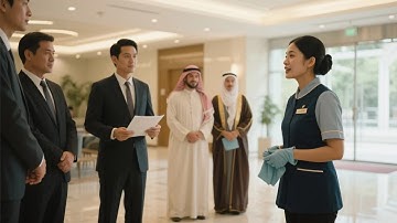 Cô lao công nói thành thạo 10 thứ tiếng khiến CEO choáng váng, hành động sau đó gây sửng sốt