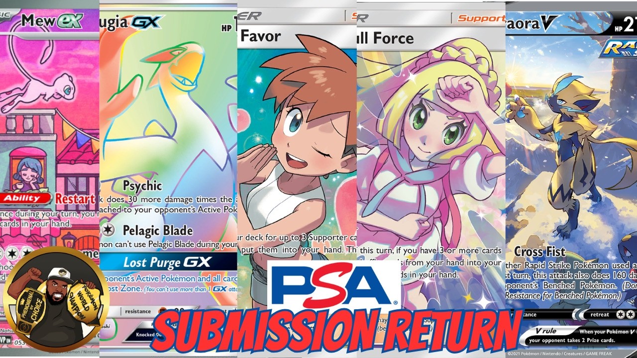 Я оценил свои самые дорогие карточки покемонов в PSA!