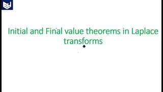 Laplace transform initial and final value theorem | Signals and Systems | Lec - 70