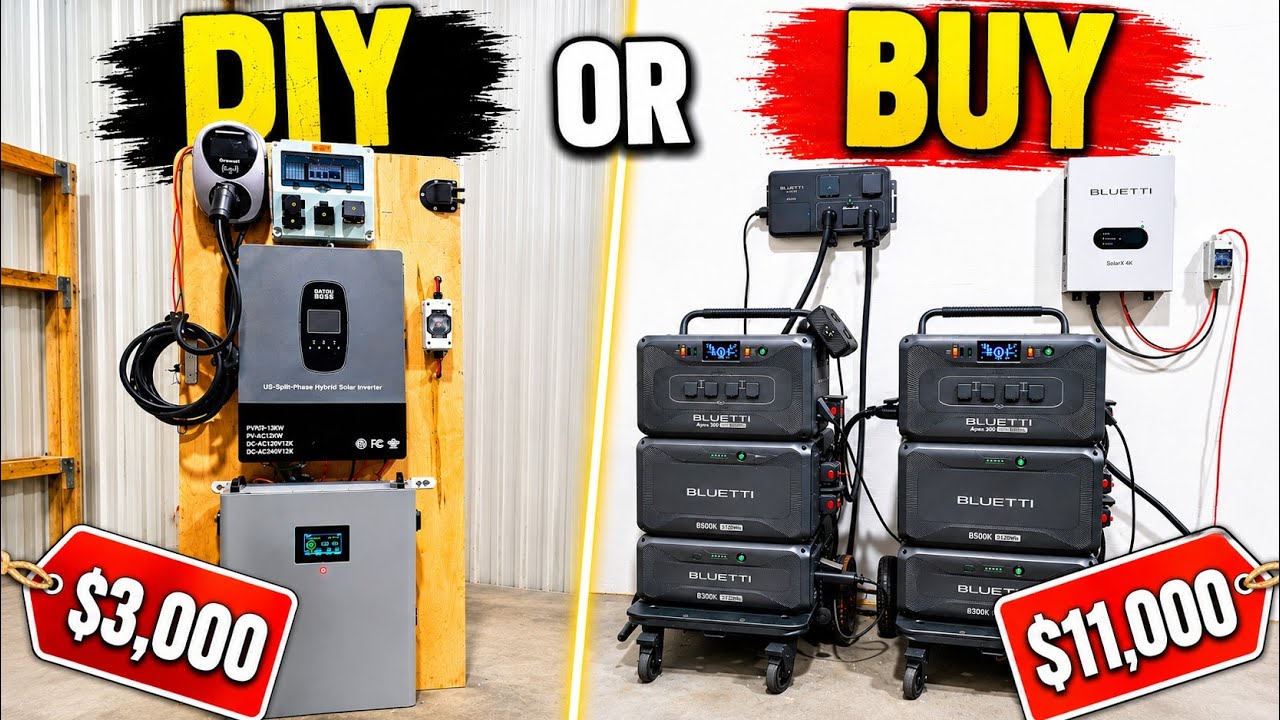 Build Your Own $11,000 - 240v - Power Station for UNDER $3,000!