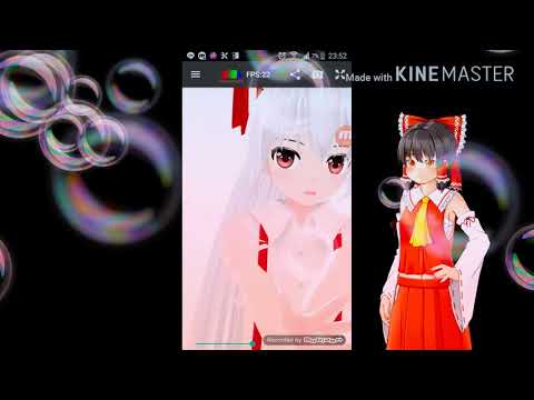 『東方モデル』妹紅でダンス