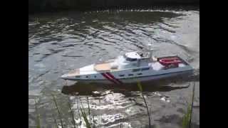 Billing Boats Rc Boat Thor Coast Guard Jet Aandrijving Graupner 700 Bb Turbo