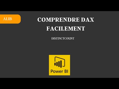 DAX: the DISTINCTCOUNT function