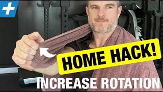 Home Hack to INCREASE ROTATION ROM when you have a sore neck