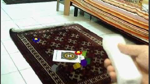 UFO Fight - Augmented Reality with Physics game