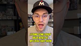 These value boxes at a card show were insane. Check out everything I got for $120 #shorts