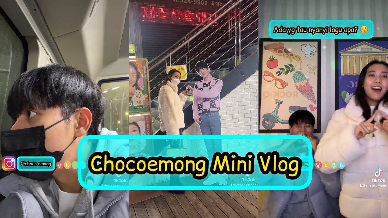 Chocoemong Malem Minggu Gabut di Hongdae | Chocoemong Mini Vlog - YouTube