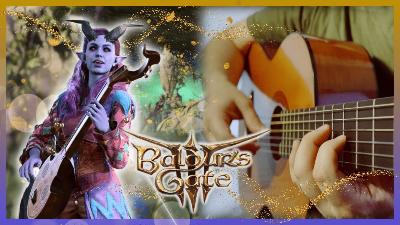 Weeping Dawn (Baldur’s Gate 3) – A Mellow Acoustic Guitar Cover + Tabs