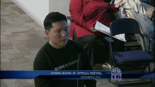 Zoning Board of Appeals Meeting 12/6/2016 Zoning Board of Appeals Meeting 12/6/2016